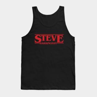 Steve Stranger Harrington Things Tank Top